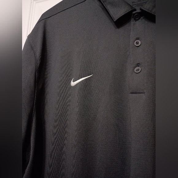 Nike Men's Charcoal Polo Shirt - Picture 6 of 8